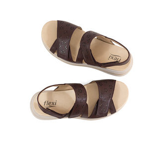139803 Flexi Sandalia Piel Vino