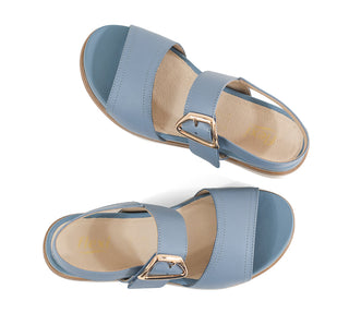 140102 Flexi Sandalia Piel Azul