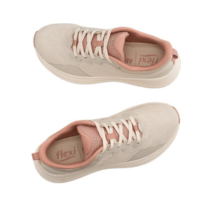 141301 Flexi Tenis Textil Beige
