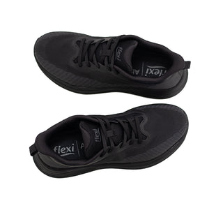 141303 Flexi Tenis Textil Negro