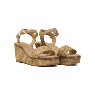 951008 Gillio Sandalia Rafia Camel