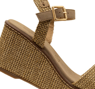 951008 Gillio Sandalia Rafia Camel