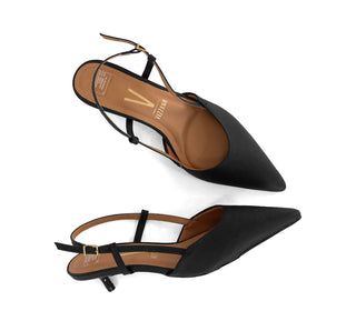 1441.100 Vizzano Zapatilla baja Napa Negro