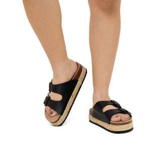 511003 Garrapata Sandalia Sintético Negro