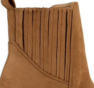 31202 Lady paulina Botin Durazno Camel