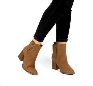 31202 Lady paulina Botin Durazno Camel