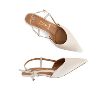 1441.100 Vizzano Zapatilla baja Pelica/pele strech Blanco