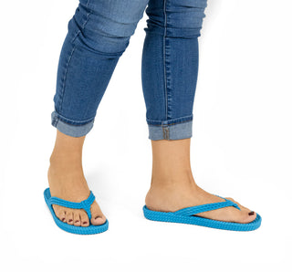 1002 Escarpa Sandalia Plástico Azul