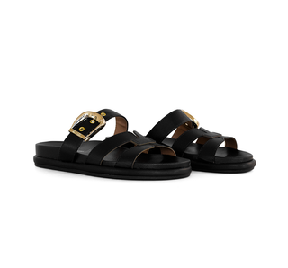 6507.105 Vizzano Sandalia Pelica/pele strech Negro