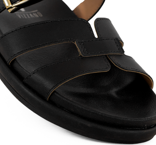 6507.105 Vizzano Sandalia Pelica/pele strech Negro