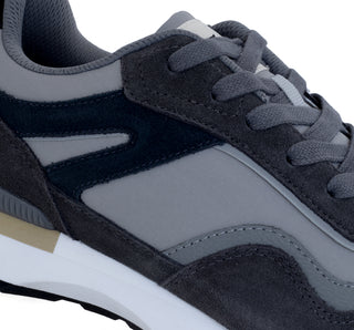 420702 Flexi Tenis Piel Gris