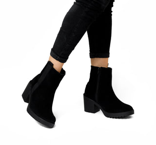 SV-106 Ambishoes Botin Gamuza / ante Negro