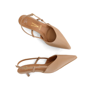 1441.100 Vizzano Zapatilla baja Pelica/pele strech Beige