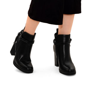 459302 Efe Botin Sintético Negro