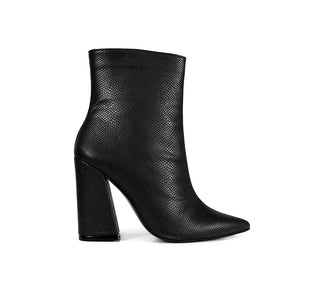 650101 Ozono Botin Sintético Negro