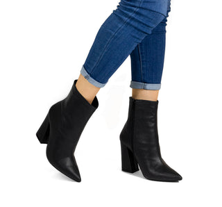 650101 Ozono Botin Sintético Negro