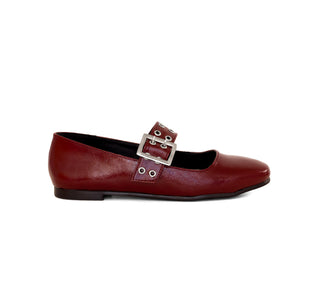 14025 Lady paulina Flats Charol Vino