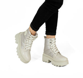 647401 Ozono Botin Textil Beige