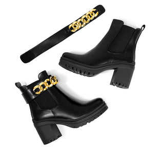 71850201 Berlin Botin Sintético Negro