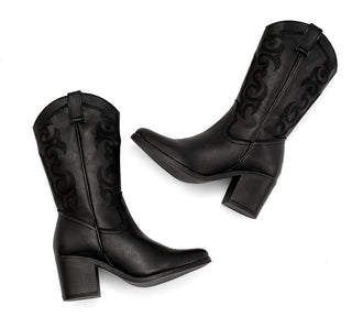 748601 Berlin Bota Sintético Negro