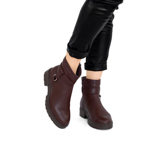 131904 Flexi Botin Piel Cafe