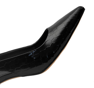 263401 Efe Zapatilla alta Lizard Negro