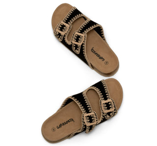 311003 Garrapata Sandalia Sintético Negro