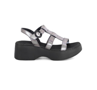 5503.101 Moleca Sandalia Metalizado premium Inox