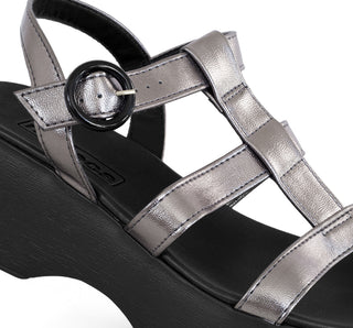 5503.101 Moleca Sandalia Metalizado premium Inox