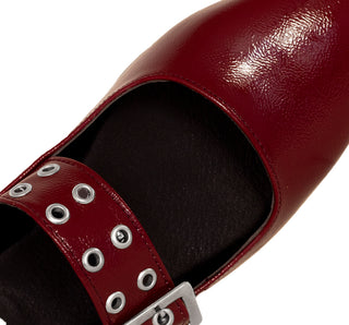 14025 Lady paulina Flats Charol Vino