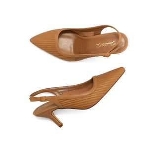 19-326 Senties Zapatilla media Canasta Camel