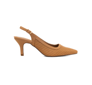 19-326 Senties Zapatilla media Canasta Camel