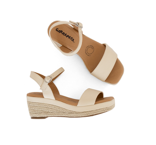 2513025 Garrapata Sandalia Sintético Beige