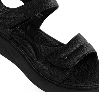 22817-6 Garrapata Sandalia Sintético Negro