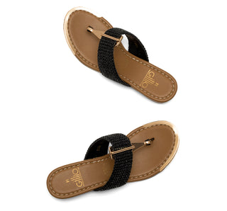 151416 Gillio Sandalia Sintético Negro