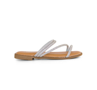 111009 Garrapata Sandalia Sintético Plata