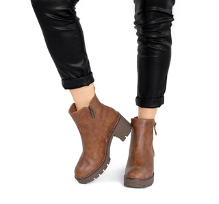 172043 Refresh Botin Sintético Camel