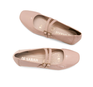 ES-01 Sarah studio Flats Charol Maquillaje