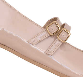 ES-01 Sarah studio Flats Charol Maquillaje