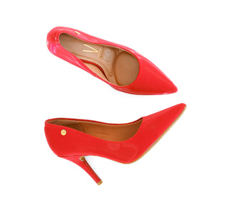 1184.1101 Vizzano Zapatilla alta Napa metalica Rojo