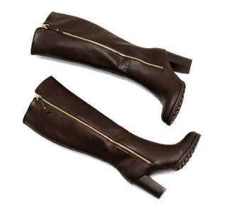 2409083 Garrapata Bota Sintético Cafe