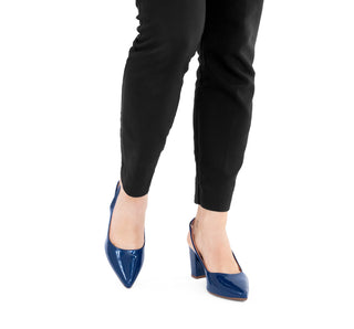 1290.503 Vizzano Zapatilla media Verniz premium Azul marino