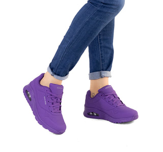 73690 Skechers Tenis Sintético Morado
