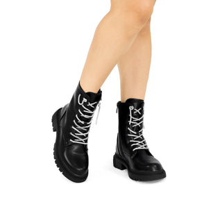 2409135 Garrapata Botin Sintético Negro