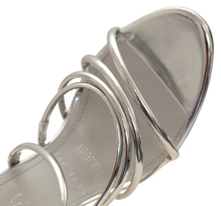 21-421 Senties Sandalia Cristal Plata