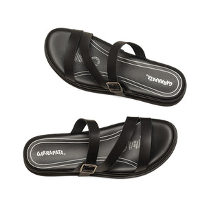 211004 Garrapata Sandalia Sintético Negro