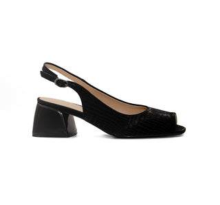 664002 Garrapata Zapatilla media Sintético Negro