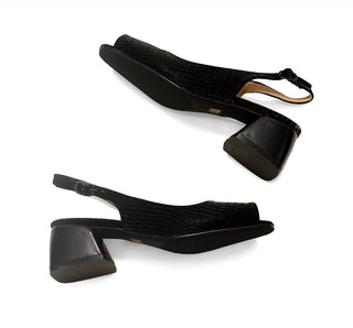 664002 Garrapata Zapatilla media Sintético Negro