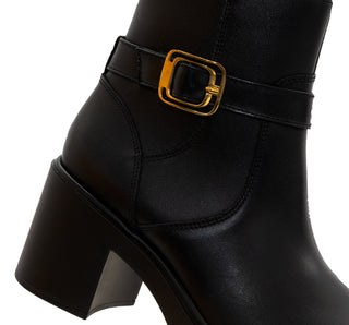 130308 Flexi Botin Piel Negro