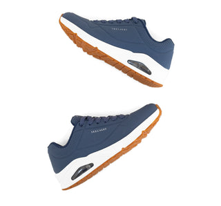 52458 Skechers Tenis Sintético Azul